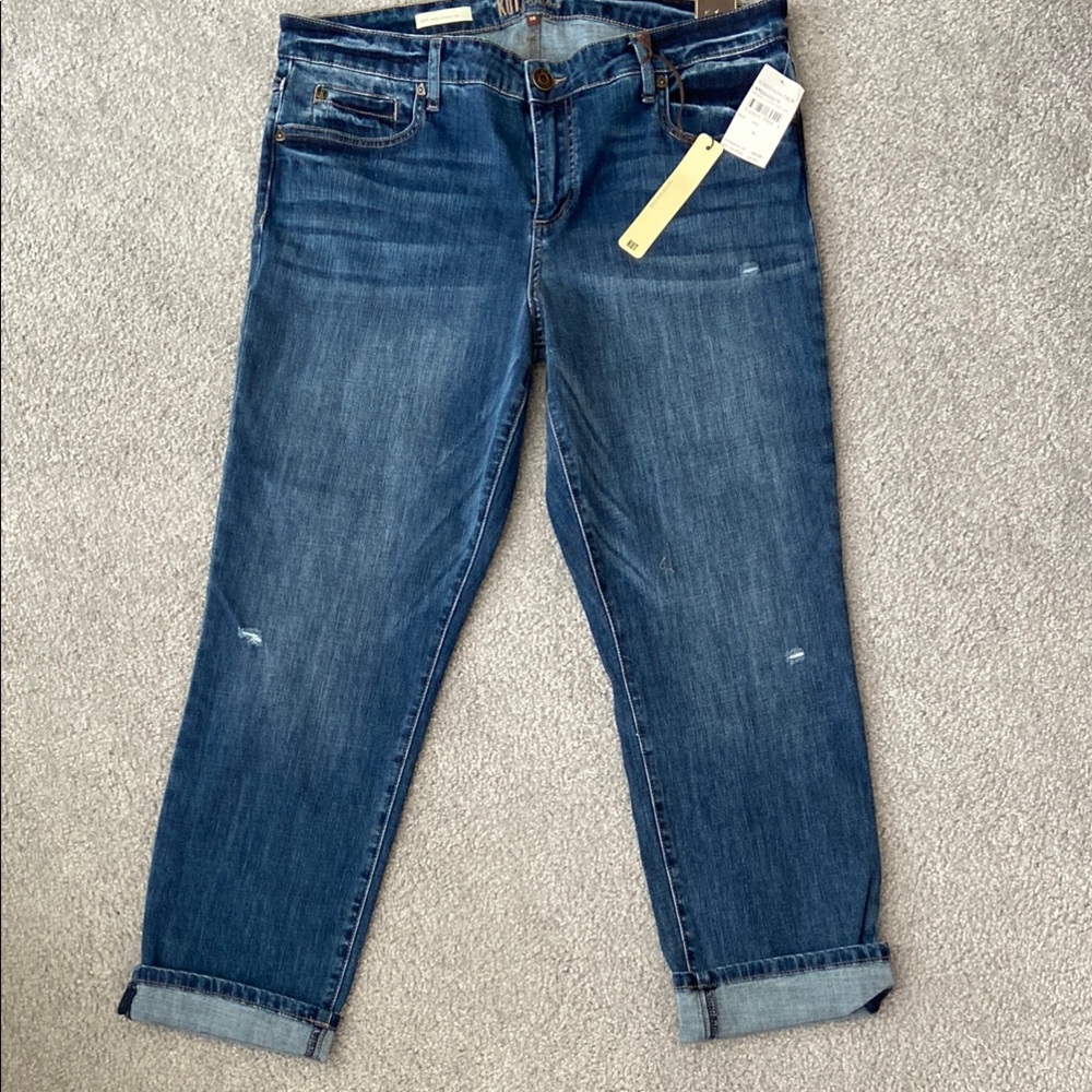 Kut from the Kloth Blue Straight Leg Denim